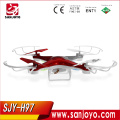 JJRC H97 480P Cámara RC Quadcopter 4CH 2.4G 6 ejes Gyro Drone One Key Return LED Night Flight y Cepillado Moter Drone